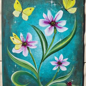 (THU-JAN.8) Tranquil Flowers