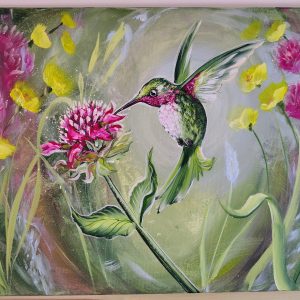 Saturday-June 6th Hummingbird & Beebalm