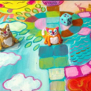 Friday-June 19th Hopscotch Cats {Parent+Child Class}